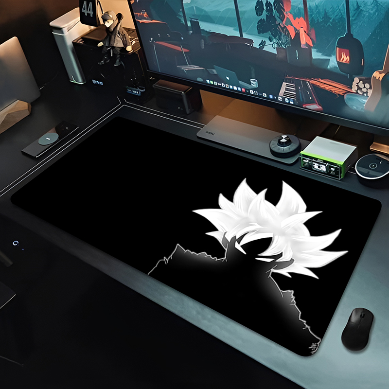 Rugged Tablet Accessories - DBZ Schwarzes Anime-Mauspad Dragon Ball Große