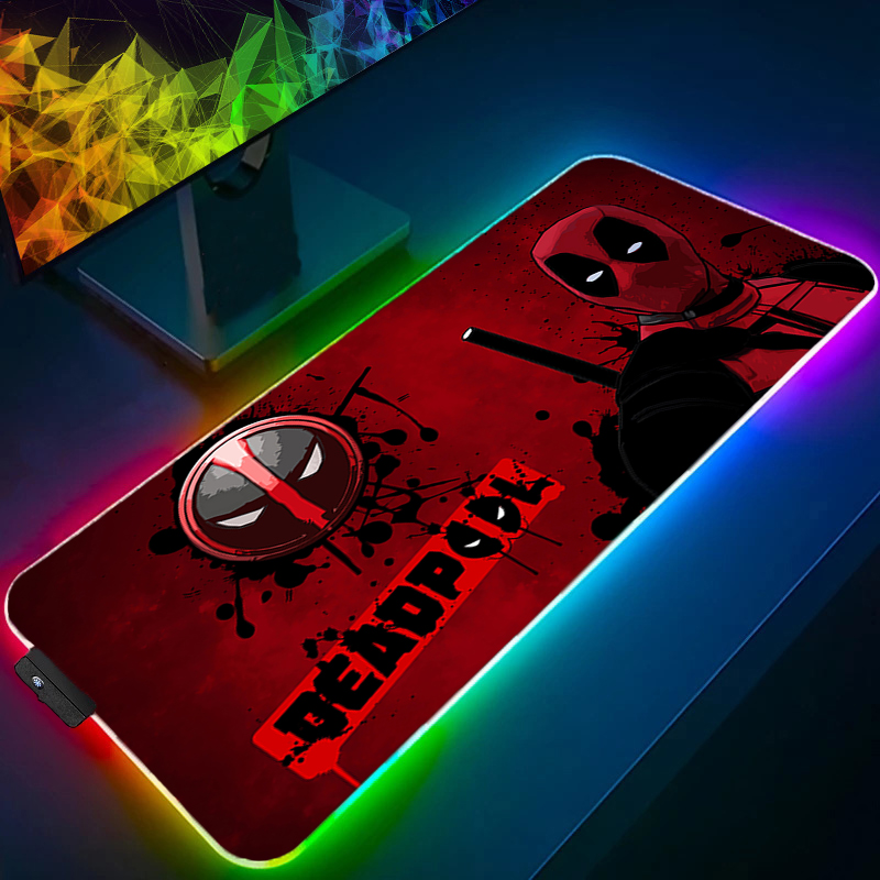 Rugged Tablet Accessories - LED Mauspad Gaming Hintergrundbeleuchtung Lock Edge