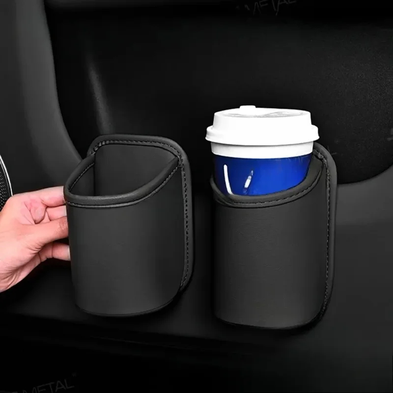 Tablet Car Accessories - Getränkehalter für Autotüren aus Leder, Getränkehalter