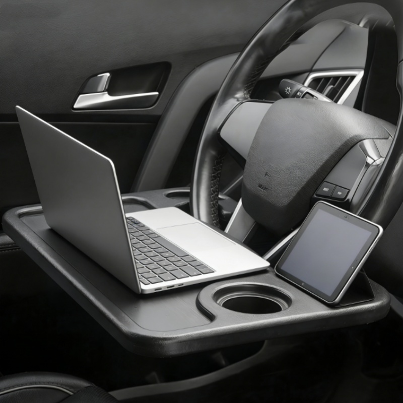 Tablet Car Accessories - Auto-Lenkradtisch Universelle Lenkradhalterung Laptop-Tablet Multifunktionaler Esstisch-Halter