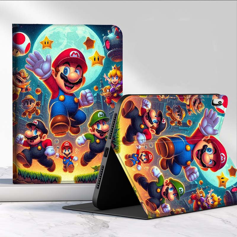 Remarkable Tablet Accessories - Cartoon M-Marios Kunst für Samsung Galaxy