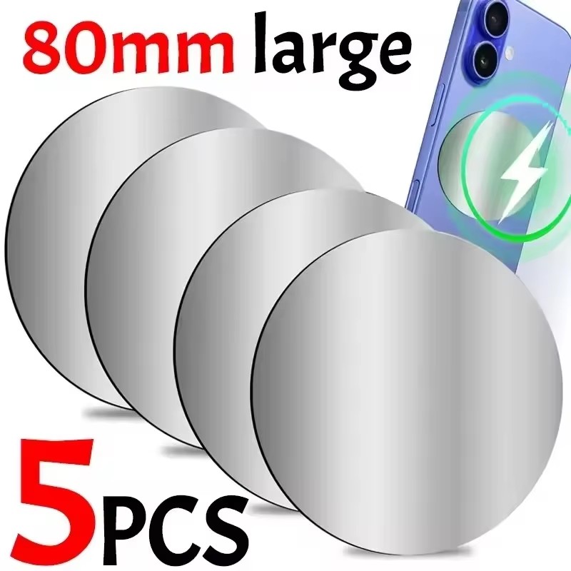 Tablet Car Accessories - 1-5 Stück 8CM Magnetische Metallplatte für