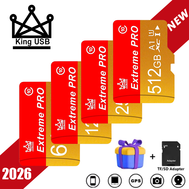 Microsd Card Tablet - Klasse 10 Micro TF 256GB 512GB