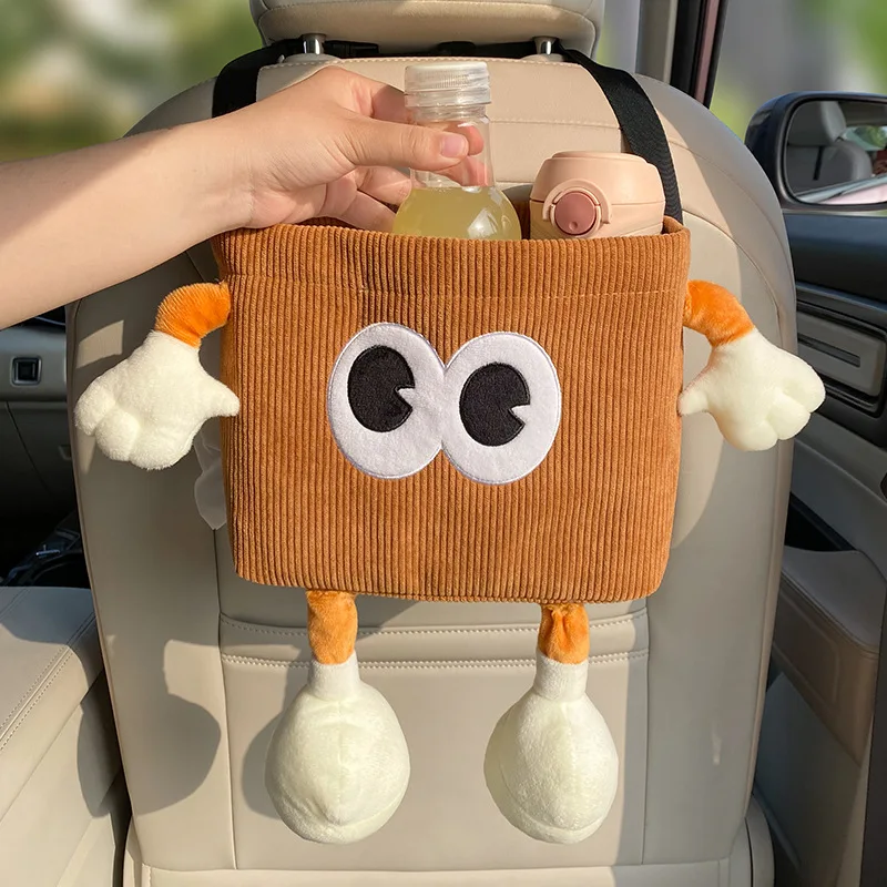 Tablet Car Accessories - Auto Mülleimer Bin Cartoon Auge Regenschirm