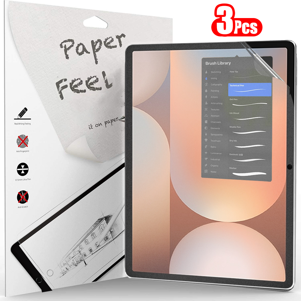 Samsung Tablet S10 Accessories - 3 Stück Papiergefühl wie Displayschutzfolie für