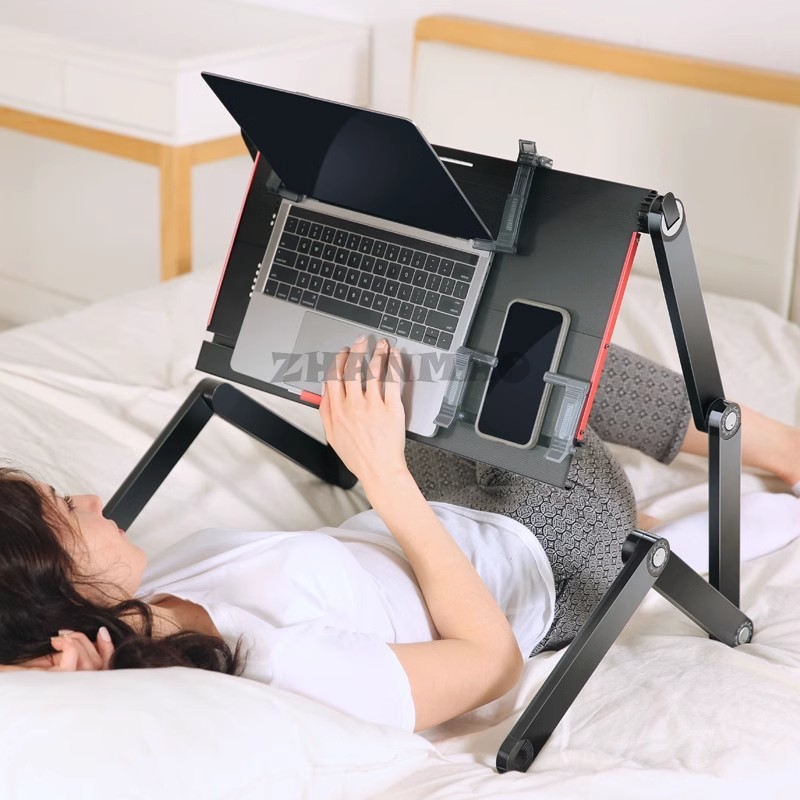 Tablet Lap Desk - Flache Liegung auf dem Bett, Laptop-Schreibtisch,
