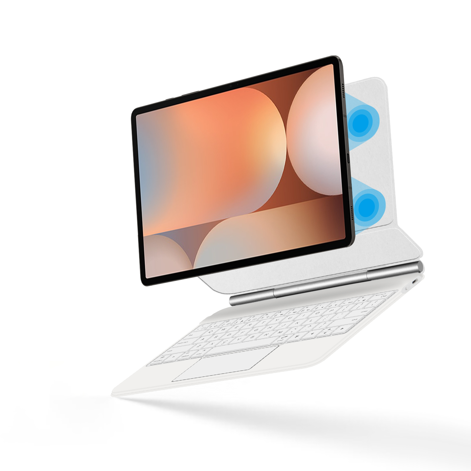 Magische Tastatur für Samsung  – Tablet Keyboard Case Bewertung und Preis