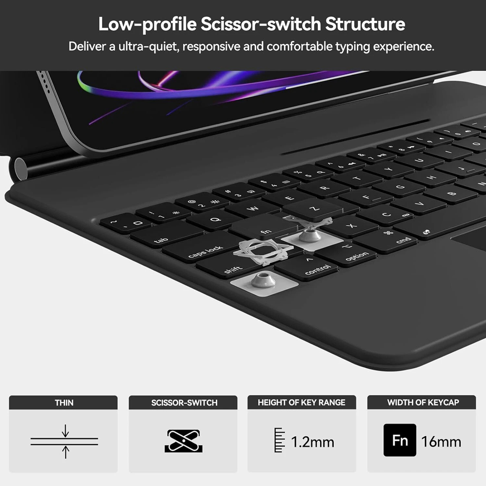 Bluetooth Magic Keyboard Hülle – Tablet Keyboard Case Bewertung und Preis