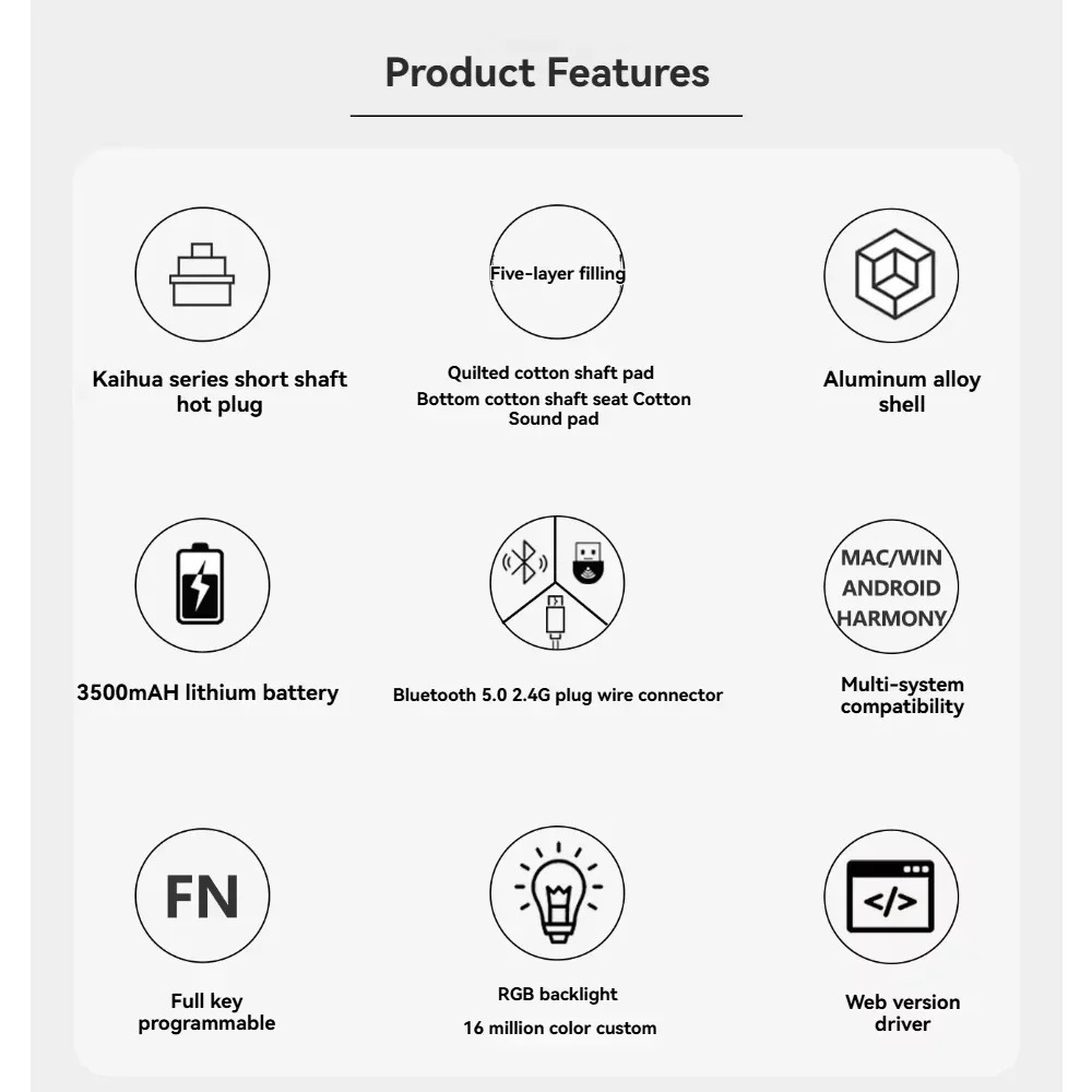 Keydous AJ68 Mechanische Tasta – Tablet Accessories Gifts Bewertung und Preis
