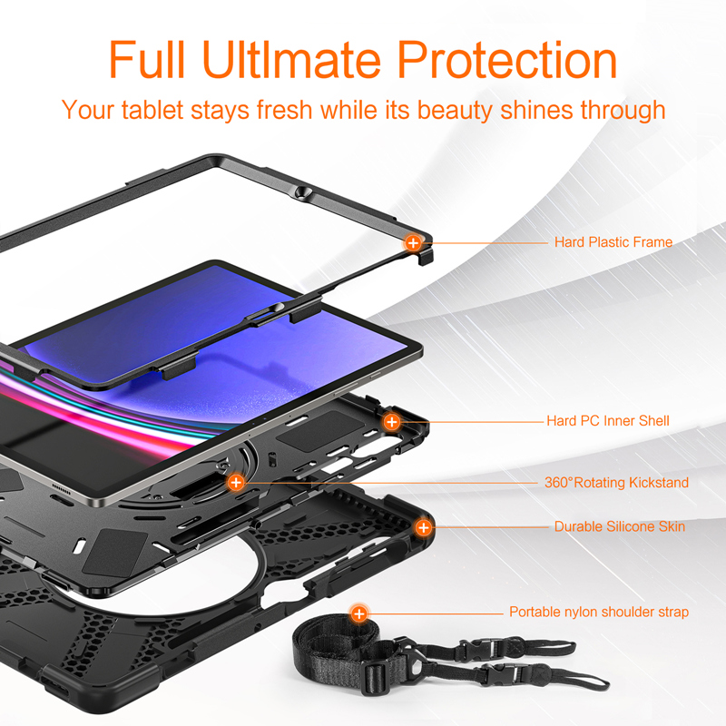 Robuste, stoßfeste Hülle für S – Samsung Tablet S10 Accessories Bewertung und Preis