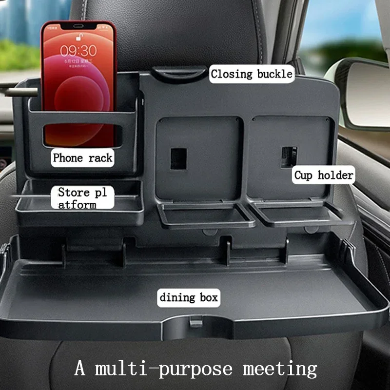 Faltbarer Esstisch für den Aut – Tablet Car Accessories Bewertung und Preis